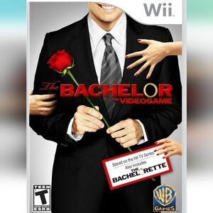 Wii Game BACHELOR Video game Nintendo WB Rose Game + Case + Booklet NWOT